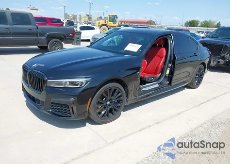 2021 BMW 750I xDrive from USA, damaged, VIN WBA7U2C02MCF45681